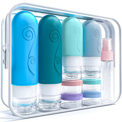 16-Pack TSA-Approved Leakproof Travel Bottles for Toiletries