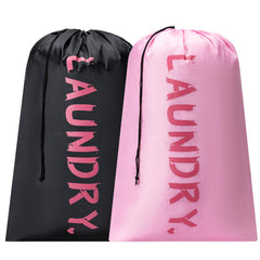 Extra-Large Travel Laundry Bag for Dirty Clothes Storage