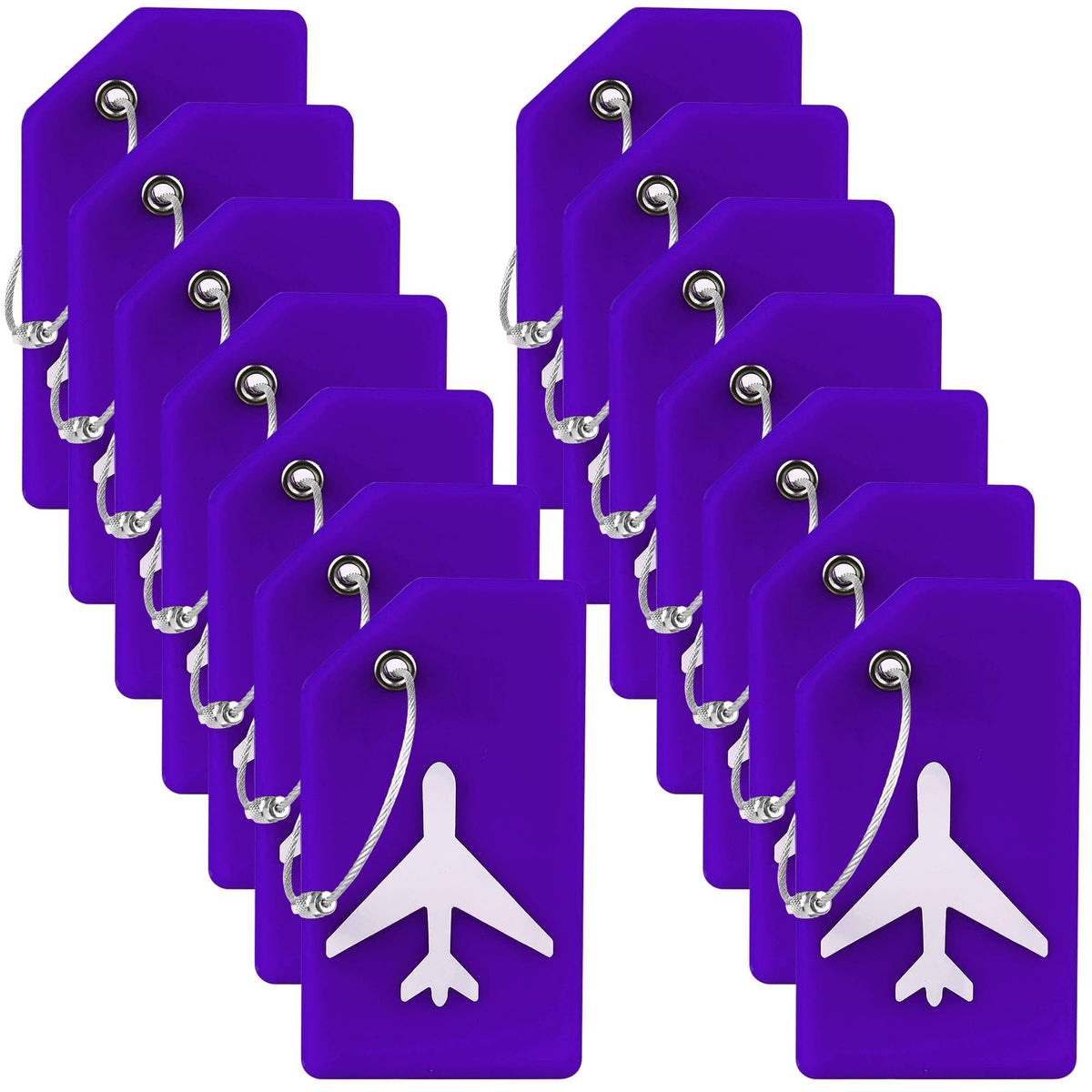 Gostwo Silicone Luggage Tags for Suitcases, Plane Travel Essentials