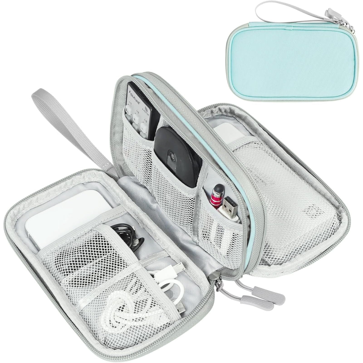 FYY Electronic Organizer, Travel Tech Pouch Bag, Cable Organizer