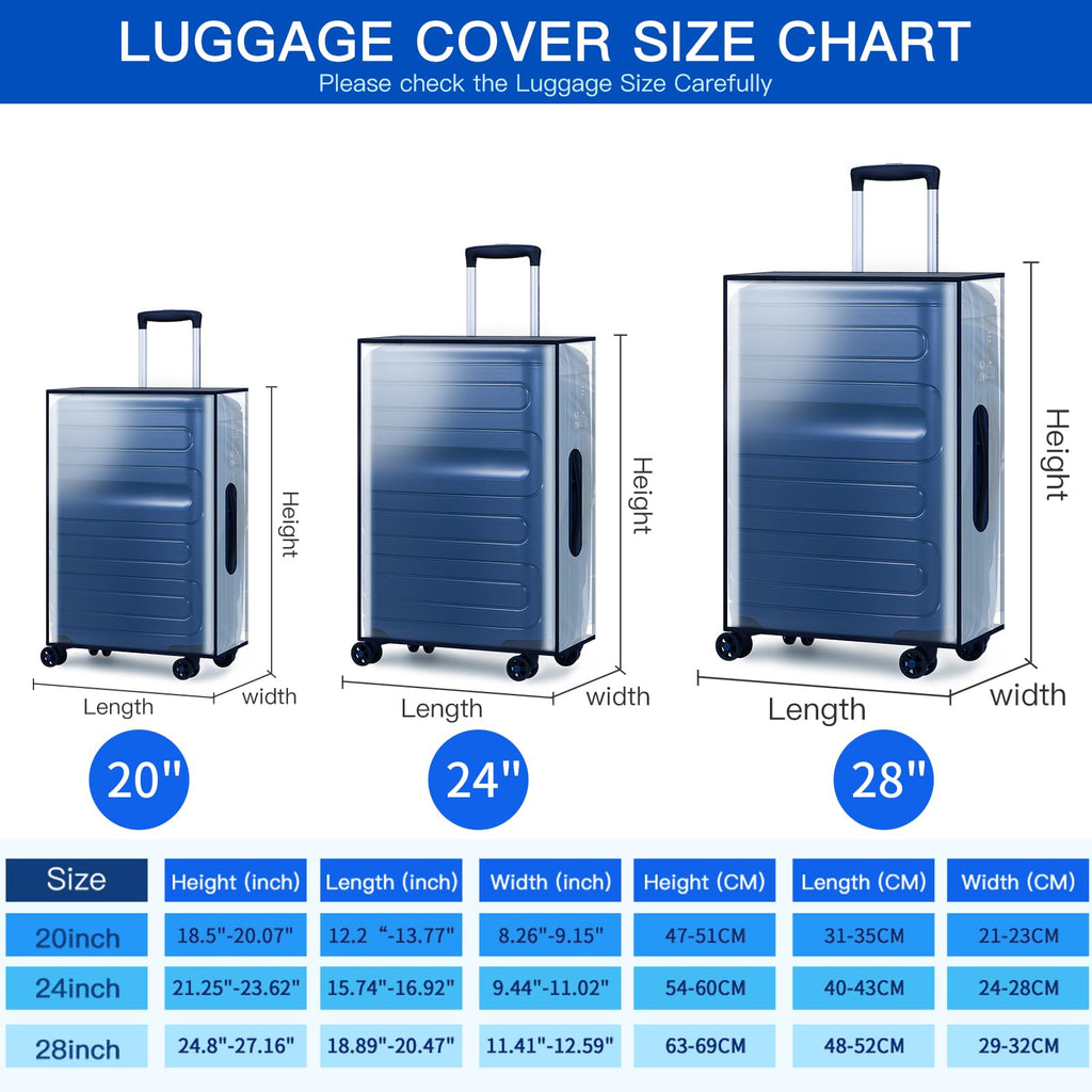 Luggage Cover, TSA Approved Suitcase Cover