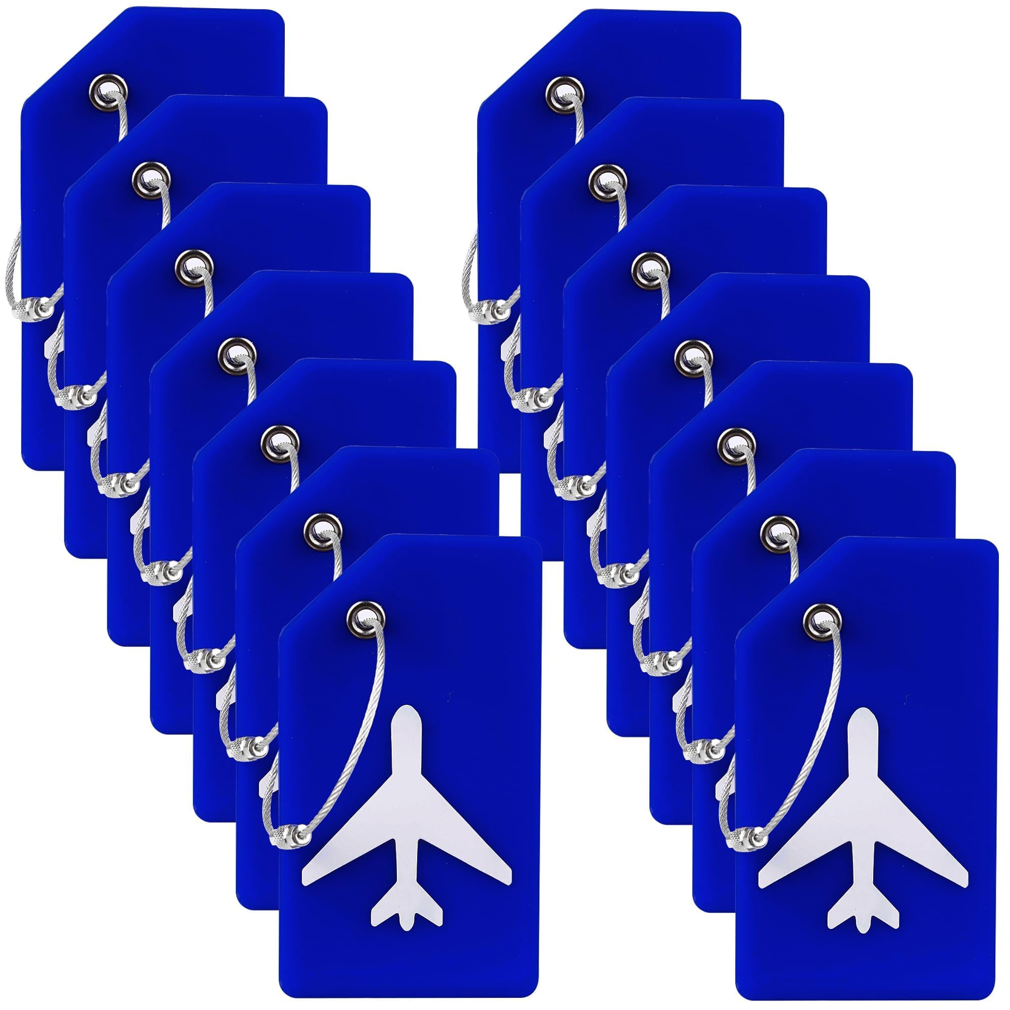 Gostwo Silicone Luggage Tags for Suitcases, Plane Travel Essentials