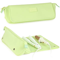 17-Inch Heat-Resistant Hair Tool Travel Bag & Mat