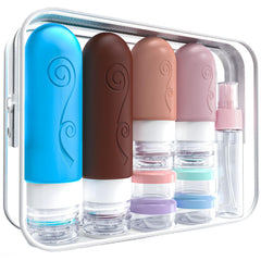 16-Pack TSA-Approved Leakproof Travel Bottles for Toiletries