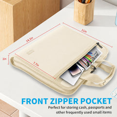 Fireproof Locking Accordion Document Organizer