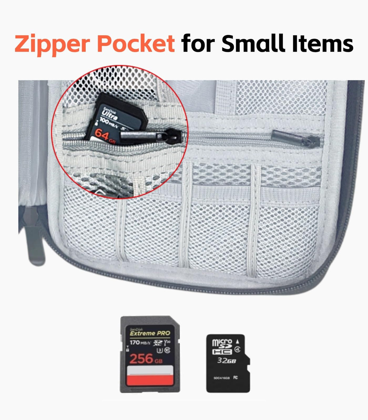 Zealearn Flash Drive Case, Thumb Drive Holder, USB Case Organizer,for SanDisk/SamData/Samsung USB Flash Drives Jump Drive Memory Stick, SD Card, Black