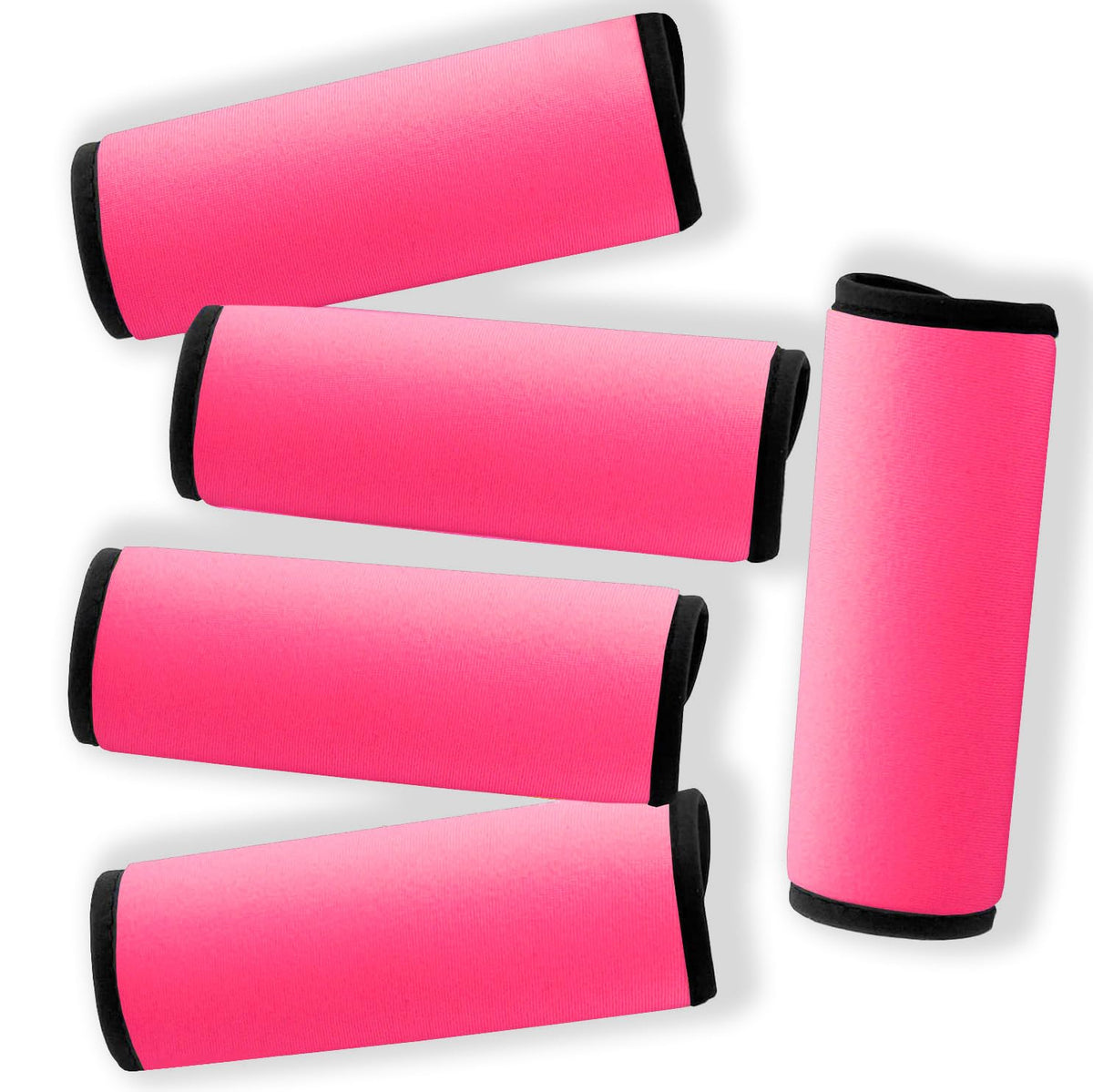 Gowraps Neoprene Luggage Handle Wraps for Traveling Bright Color Luggage Tags|Handle Wraps|Handle Covers