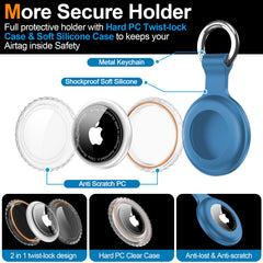 Protective AirTag Holder Case for Luggage & Travel