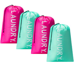 Extra-Large Travel Laundry Bag for Dirty Clothes Storage