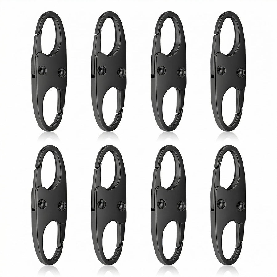 Anti-Theft Zipper Clip Carabiners for Luggage & Backpacks