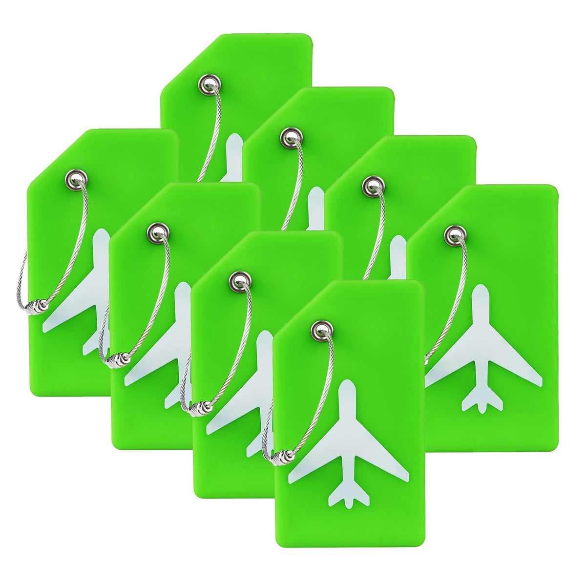 Gostwo Silicone Luggage Tags for Suitcases, Plane Travel Essentials