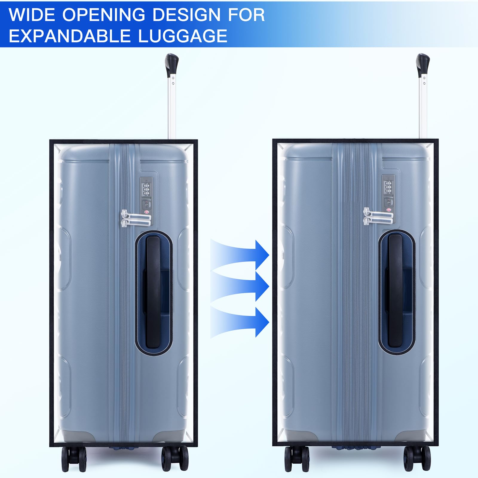 Luggage Cover, TSA Approved Suitcase Cover