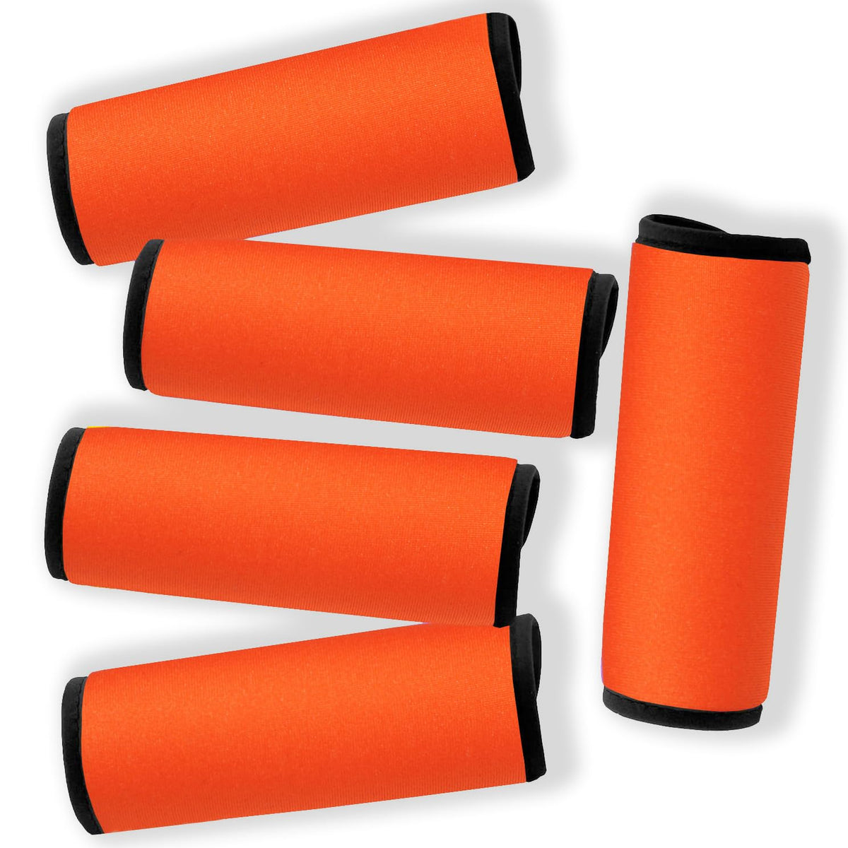 Gowraps Neoprene Luggage Handle Wraps for Traveling Bright Color Luggage Tags|Handle Wraps|Handle Covers