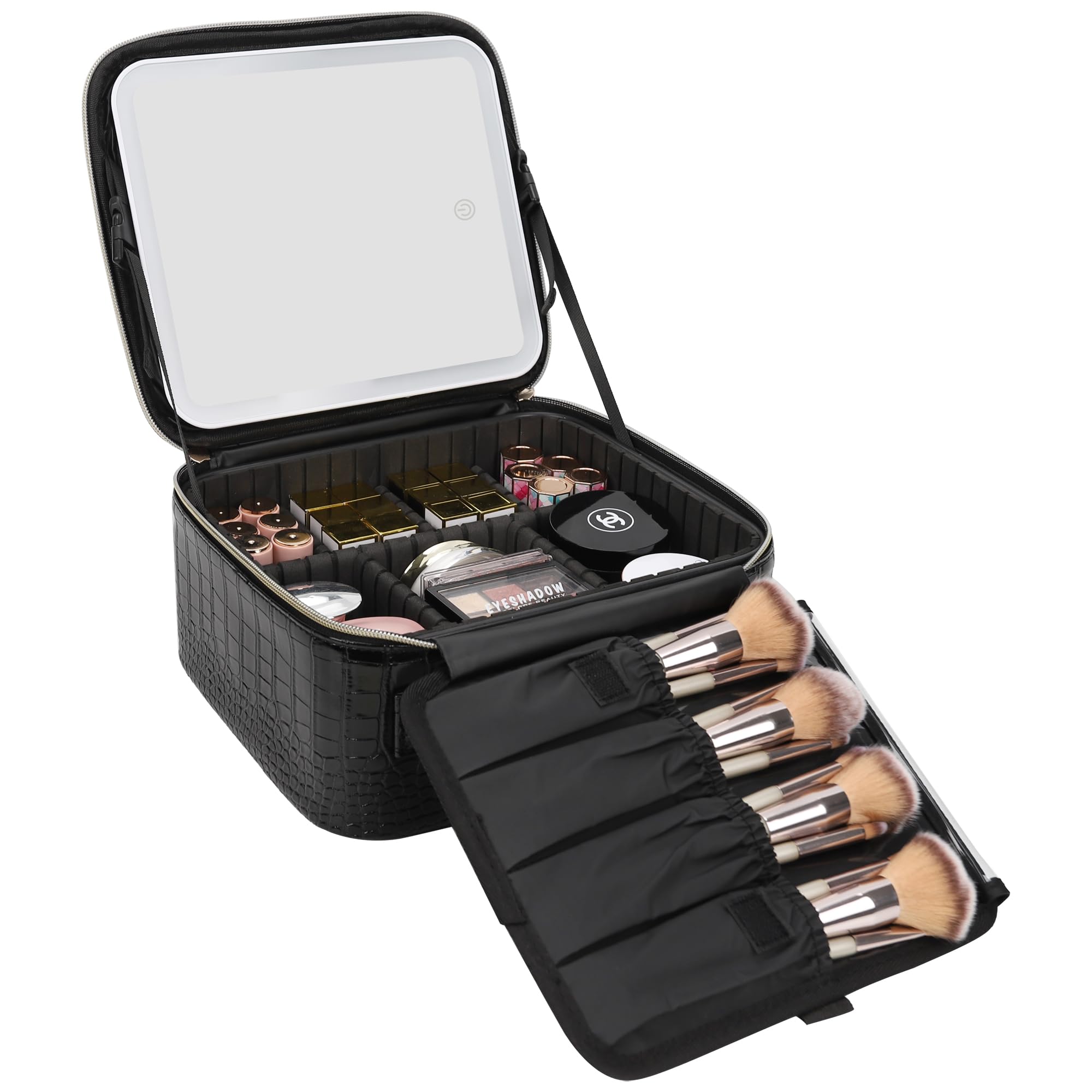 Relavel Makeup Case with Led Mirror