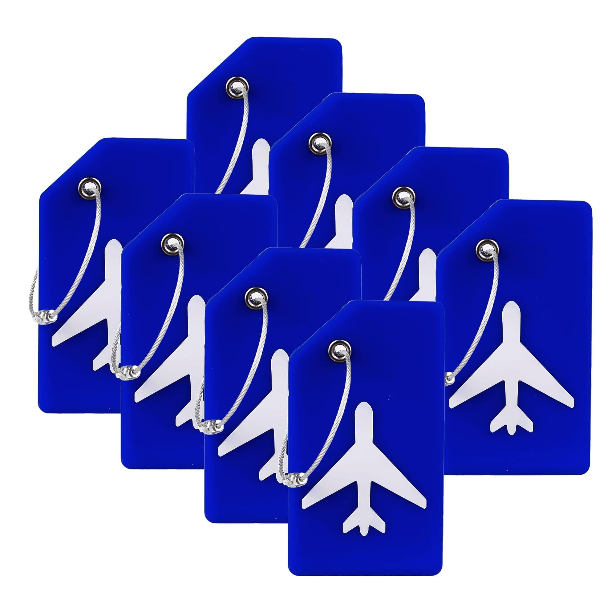 Gostwo Silicone Luggage Tags for Suitcases, Plane Travel Essentials