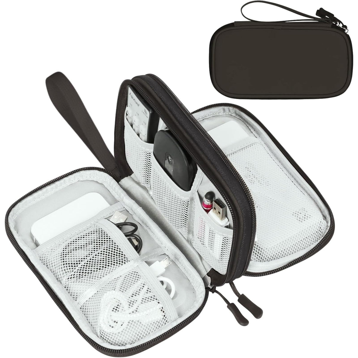 Travel Tech Organizer Pouch for Cables & Electronics