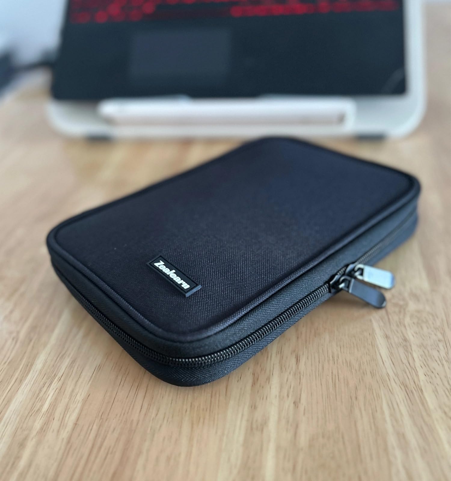Zealearn Flash Drive Case, Thumb Drive Holder, USB Case Organizer,for SanDisk/SamData/Samsung USB Flash Drives Jump Drive Memory Stick, SD Card, Black
