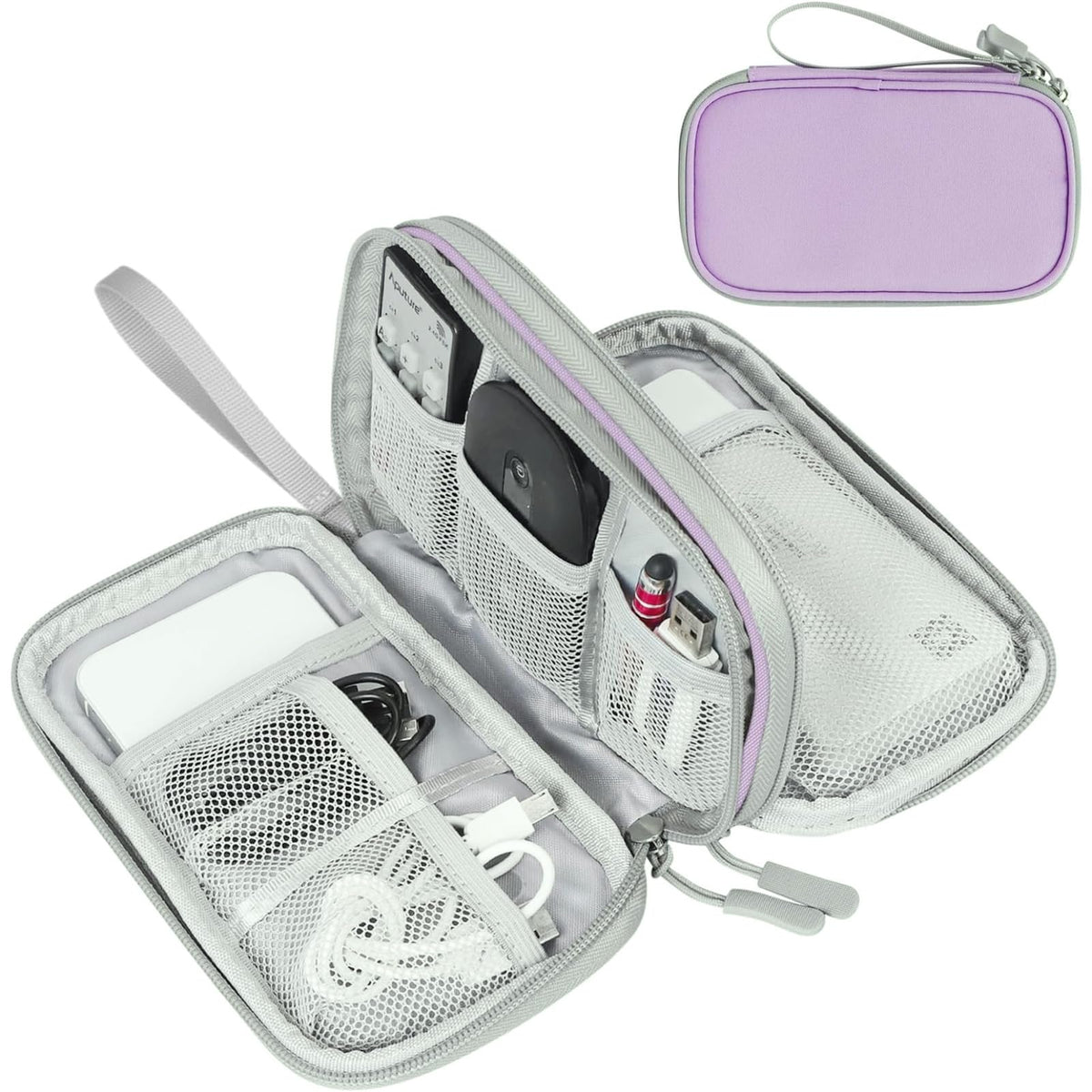 FYY Electronic Organizer, Travel Tech Pouch Bag, Cable Organizer
