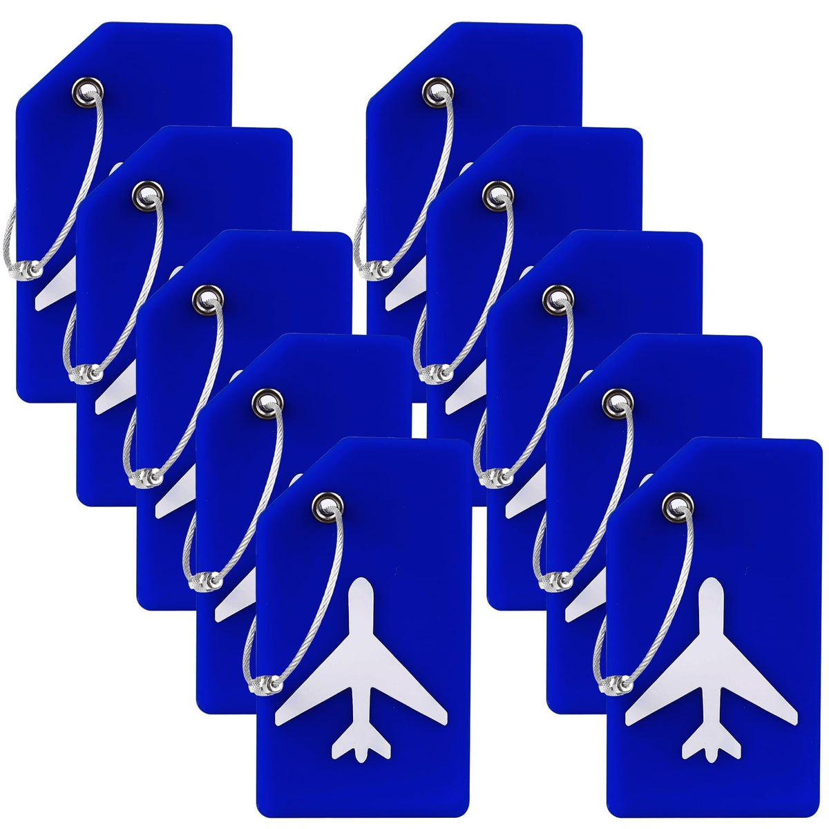 Gostwo Silicone Luggage Tags for Suitcases, Plane Travel Essentials
