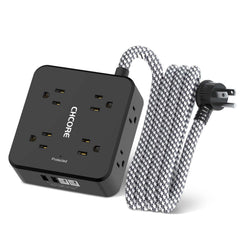 8-Outlet Surge Protector Power Strip with 4 USB Ports