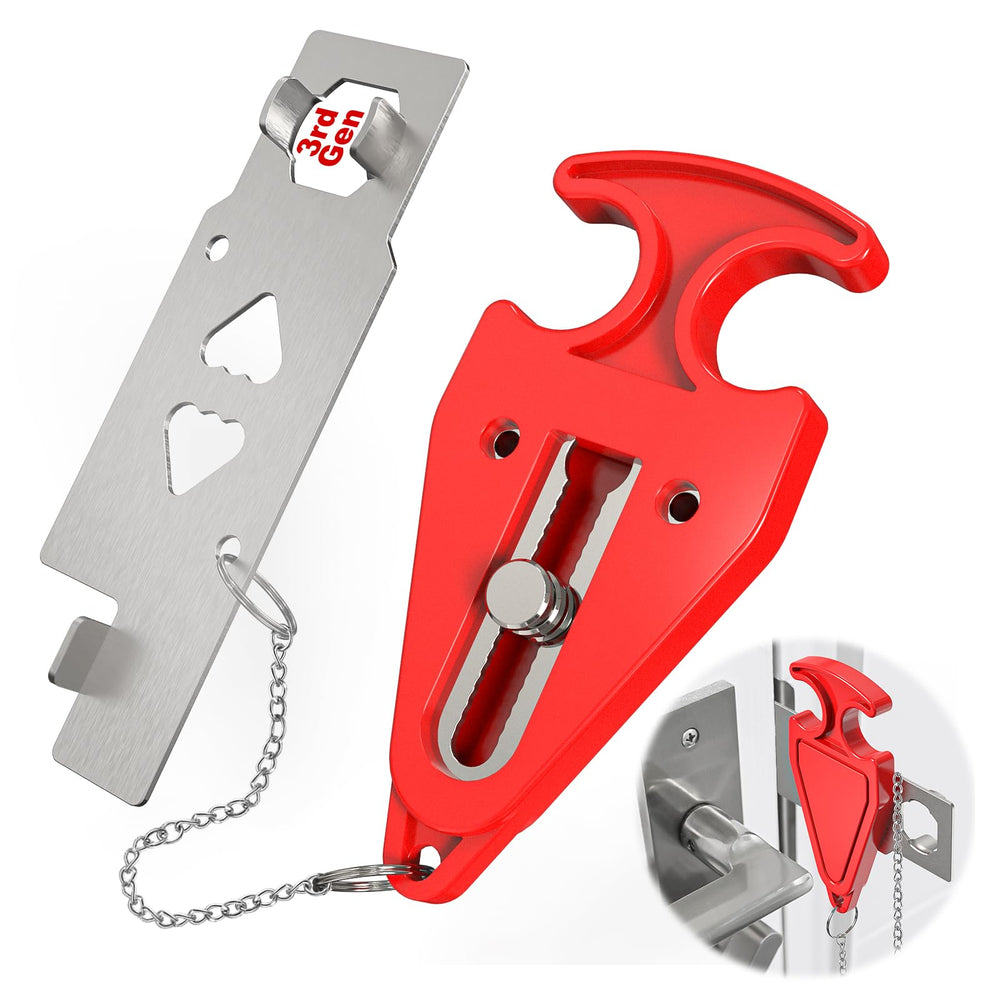 Portable Travel Door Lock for Hotel, Dorm & Apartment Security