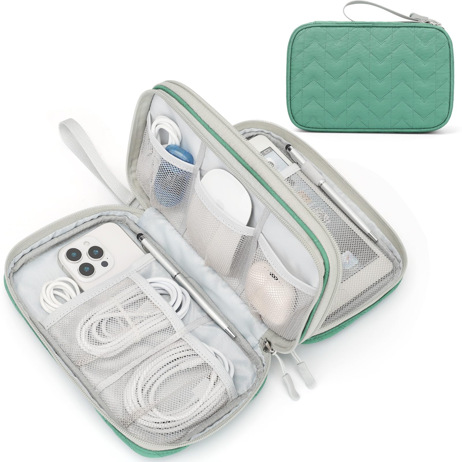 FYY Electronic Organizer, Travel Tech Pouch Bag, Cable Organizer
