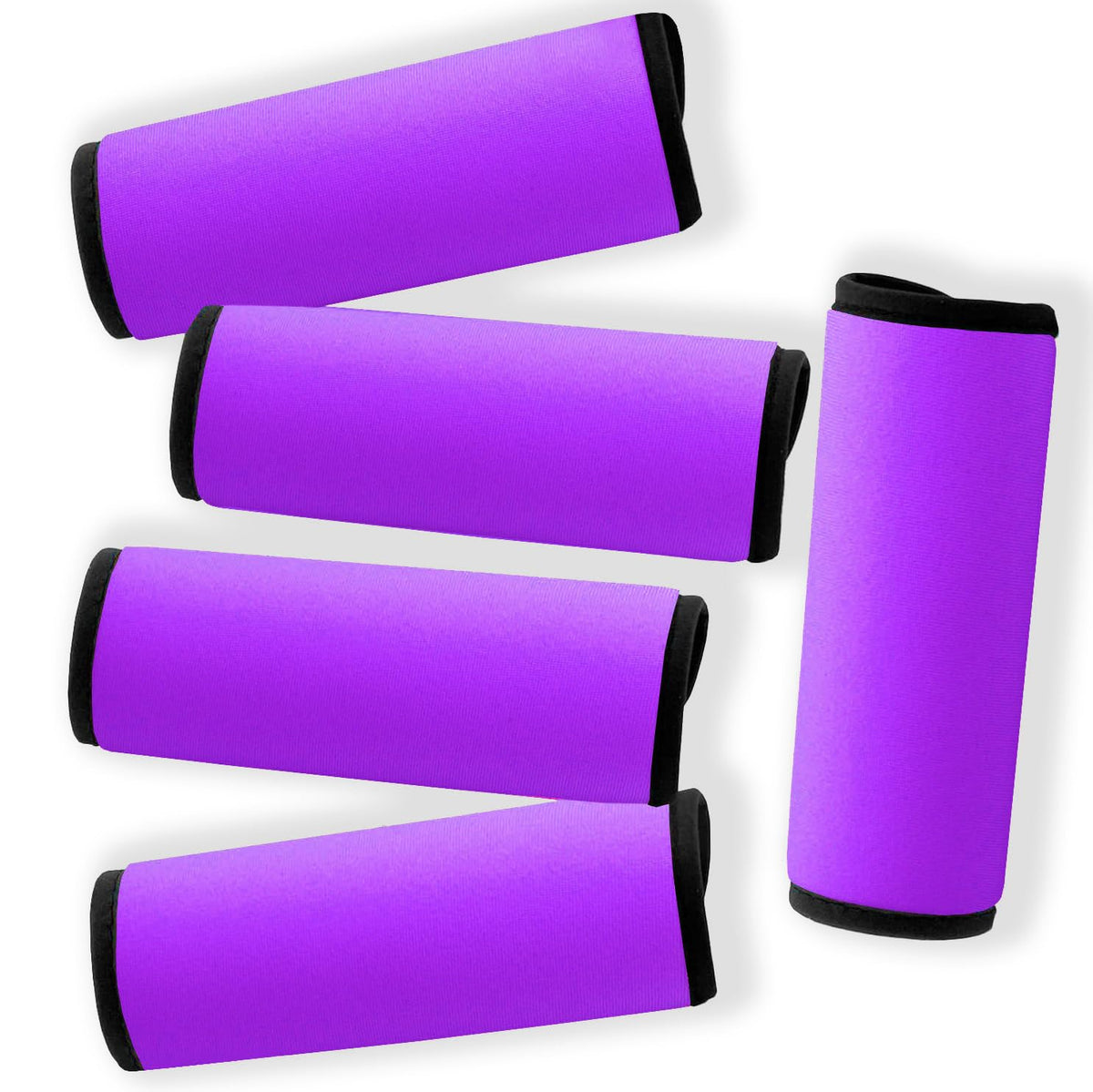 Gowraps Neoprene Luggage Handle Wraps for Traveling Bright Color Luggage Tags|Handle Wraps|Handle Covers