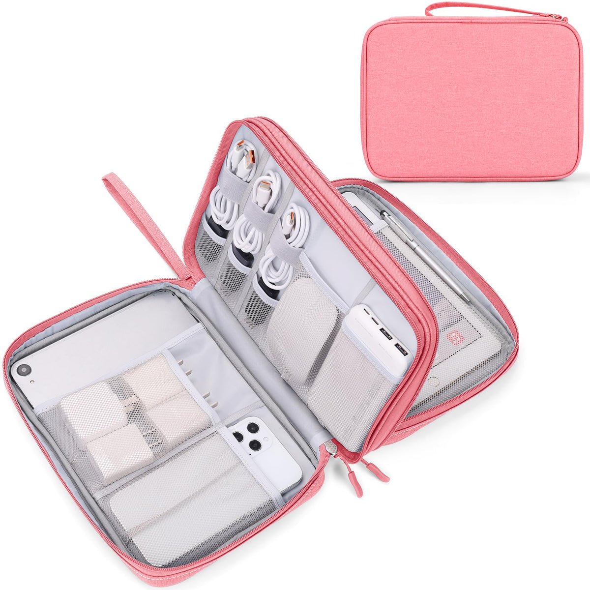 FYY Electronic Organizer, Travel Tech Pouch Bag, Cable Organizer