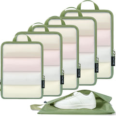 6-Piece Ultralight Compression Packing Cube Set for Travel