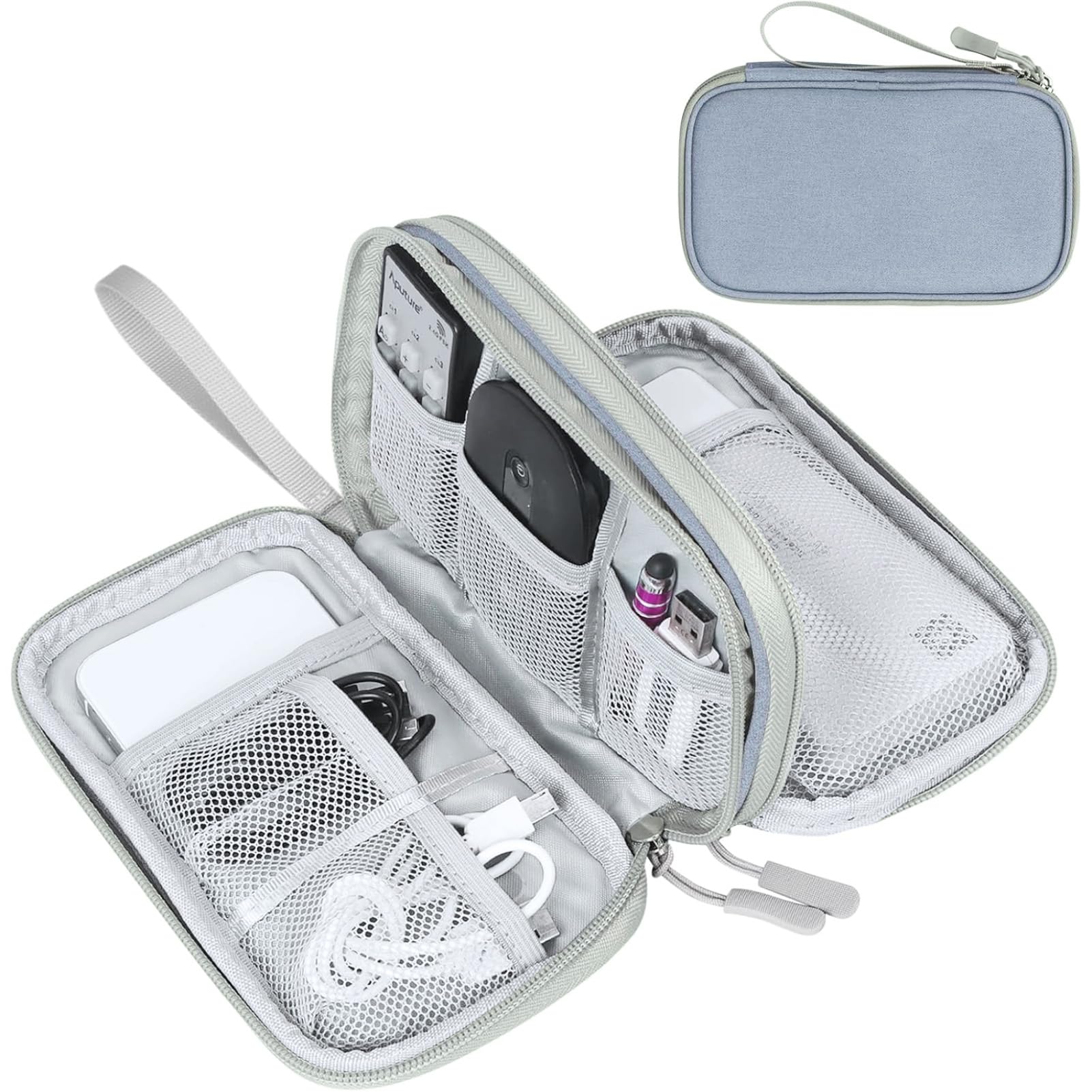 FYY Electronic Organizer, Travel Tech Pouch Bag, Cable Organizer