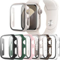 6-Pack Case with Screen Protector for Apple Watch SE3/SE2/SE/6/5/4 40mm