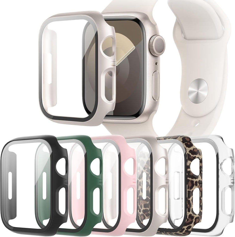 6-Pack 40mm Apple Watch Cases with Screen Protectors
