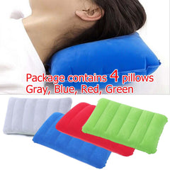 4-Pack Ultralight Inflatable Travel Pillows for Camping