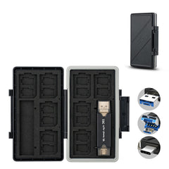 Water-Resistant Anti-Shock Memory Card Carrying Case
