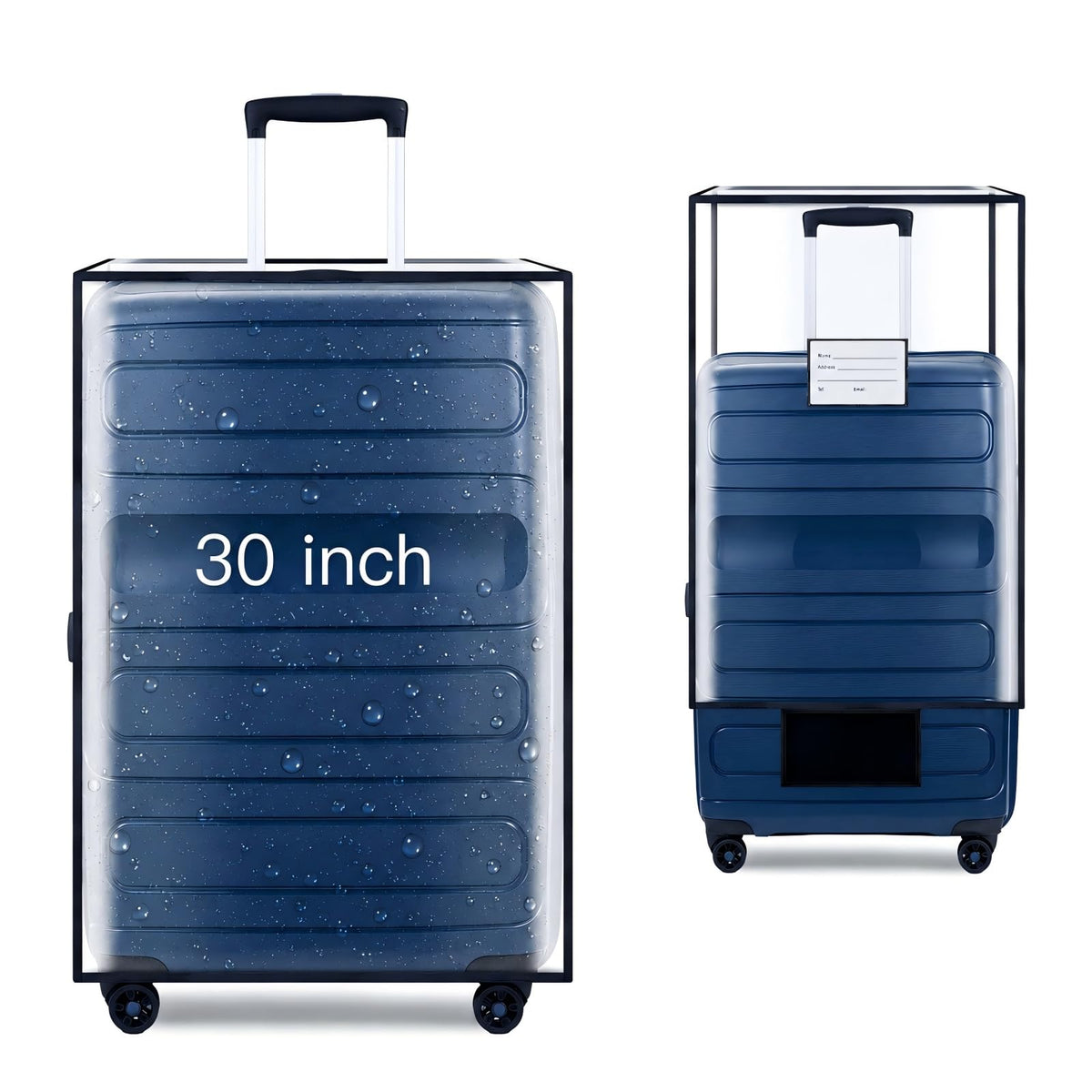 TSA-Approved Protective Luggage Cover for Suitcases