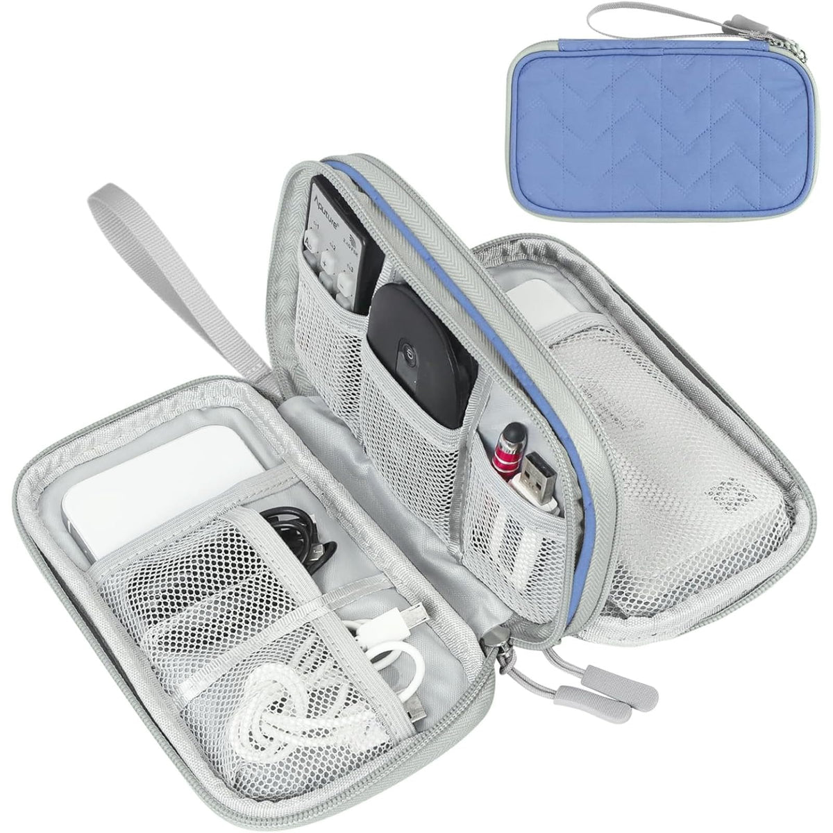 FYY Electronic Organizer, Travel Tech Pouch Bag, Cable Organizer