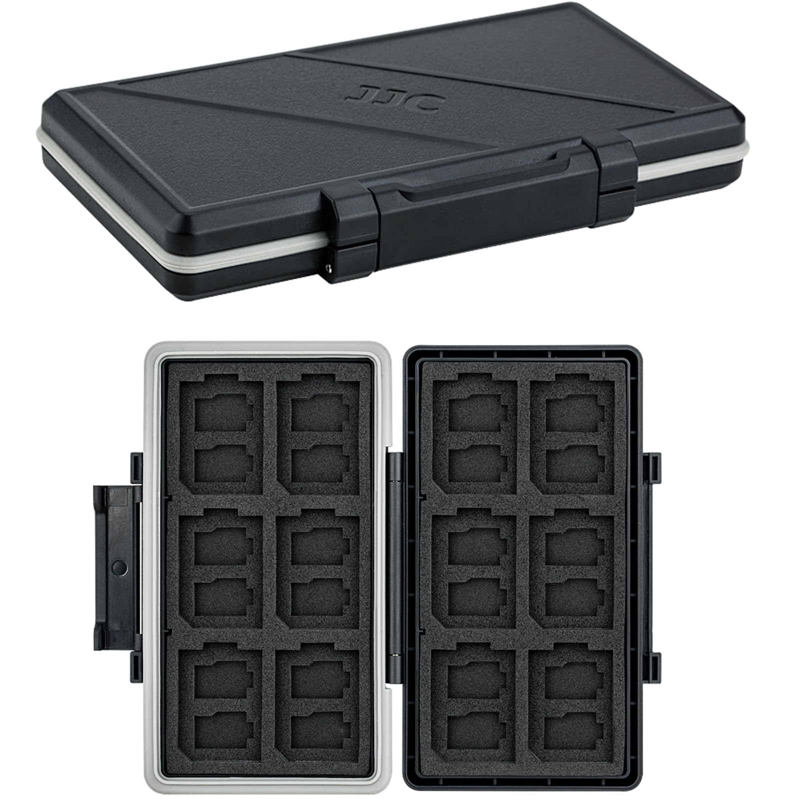 Memory Card Case Water-Resistant Anti-Shock Memory Card Wallet