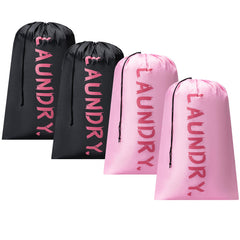 Extra-Large Travel Laundry Bag for Dirty Clothes Storage