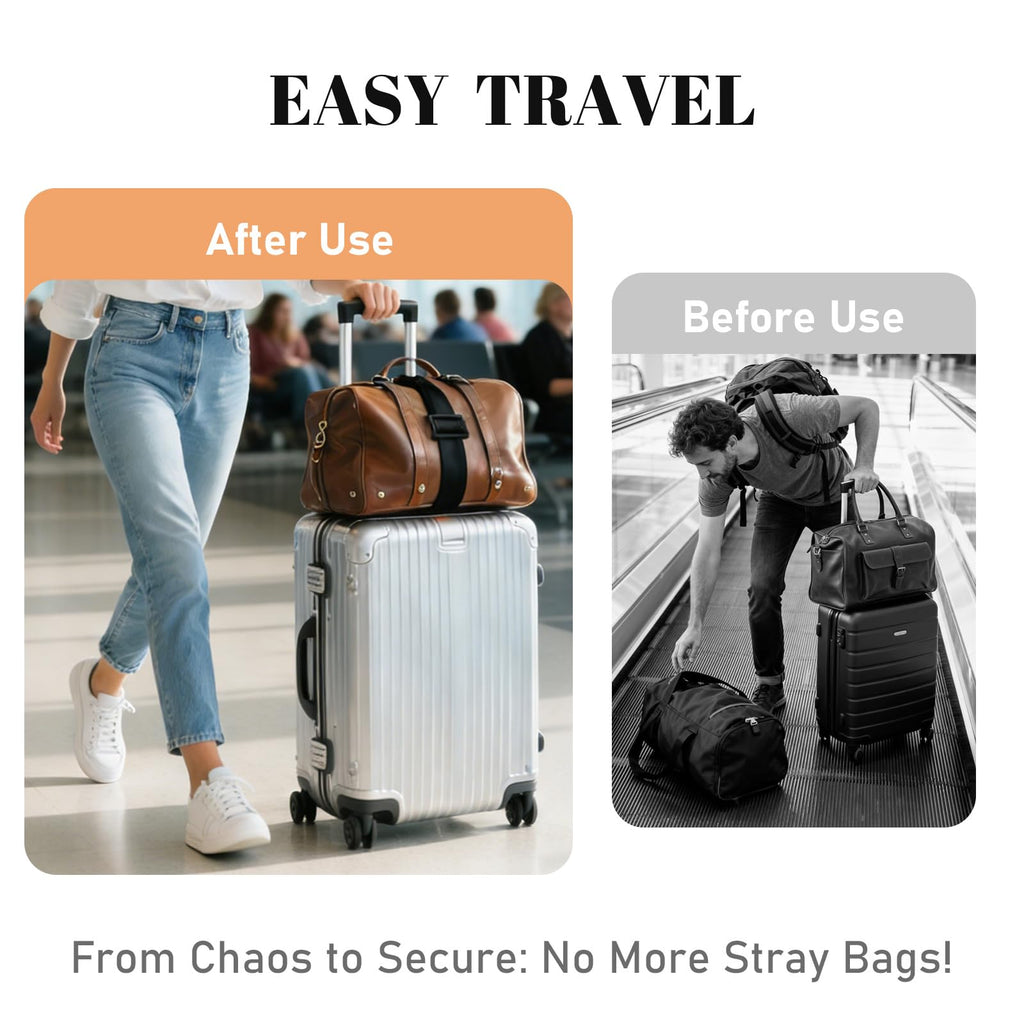 Multi Use Strong Adjustable Luggage Connector Straps for Suitcases