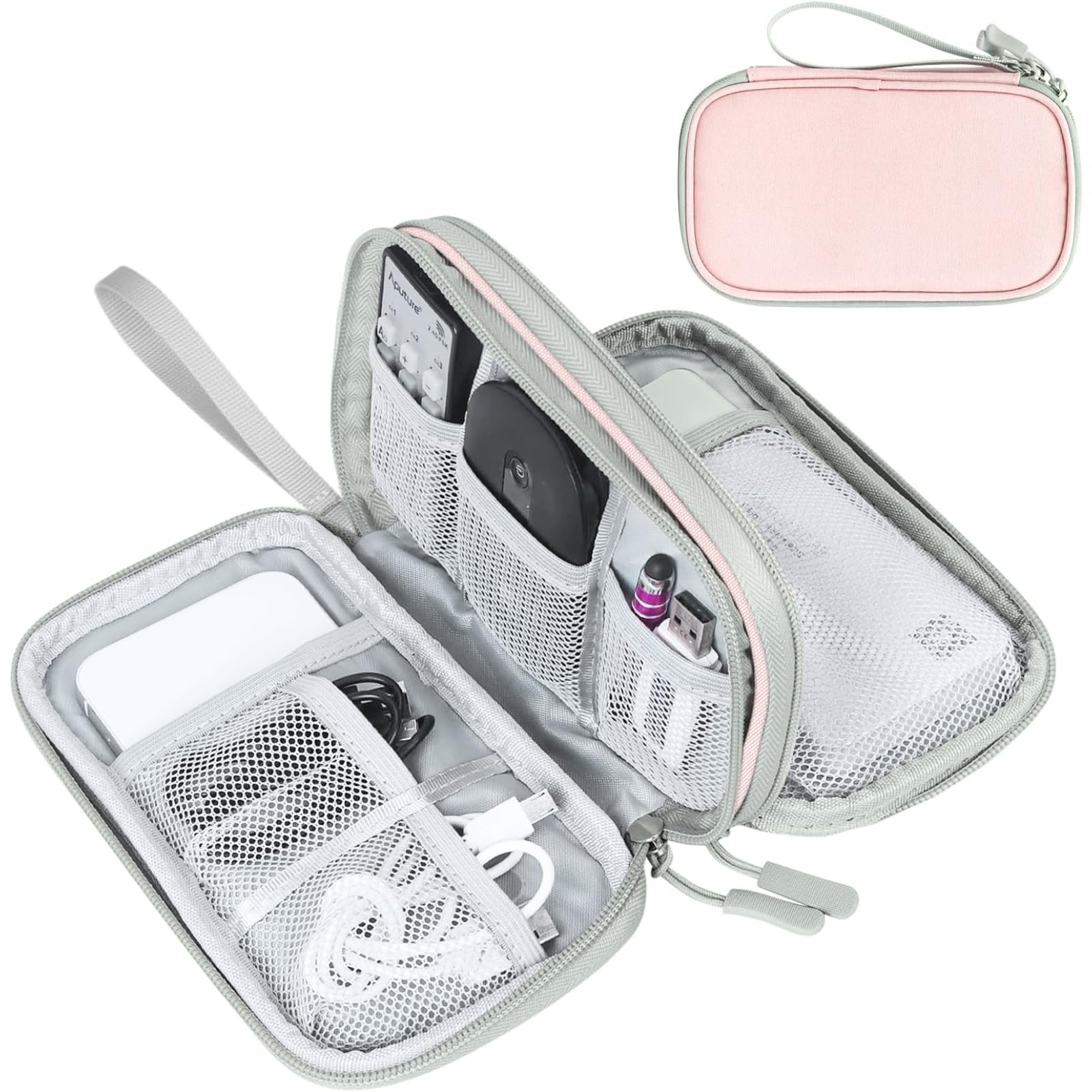 FYY Electronic Organizer, Travel Tech Pouch Bag, Cable Organizer