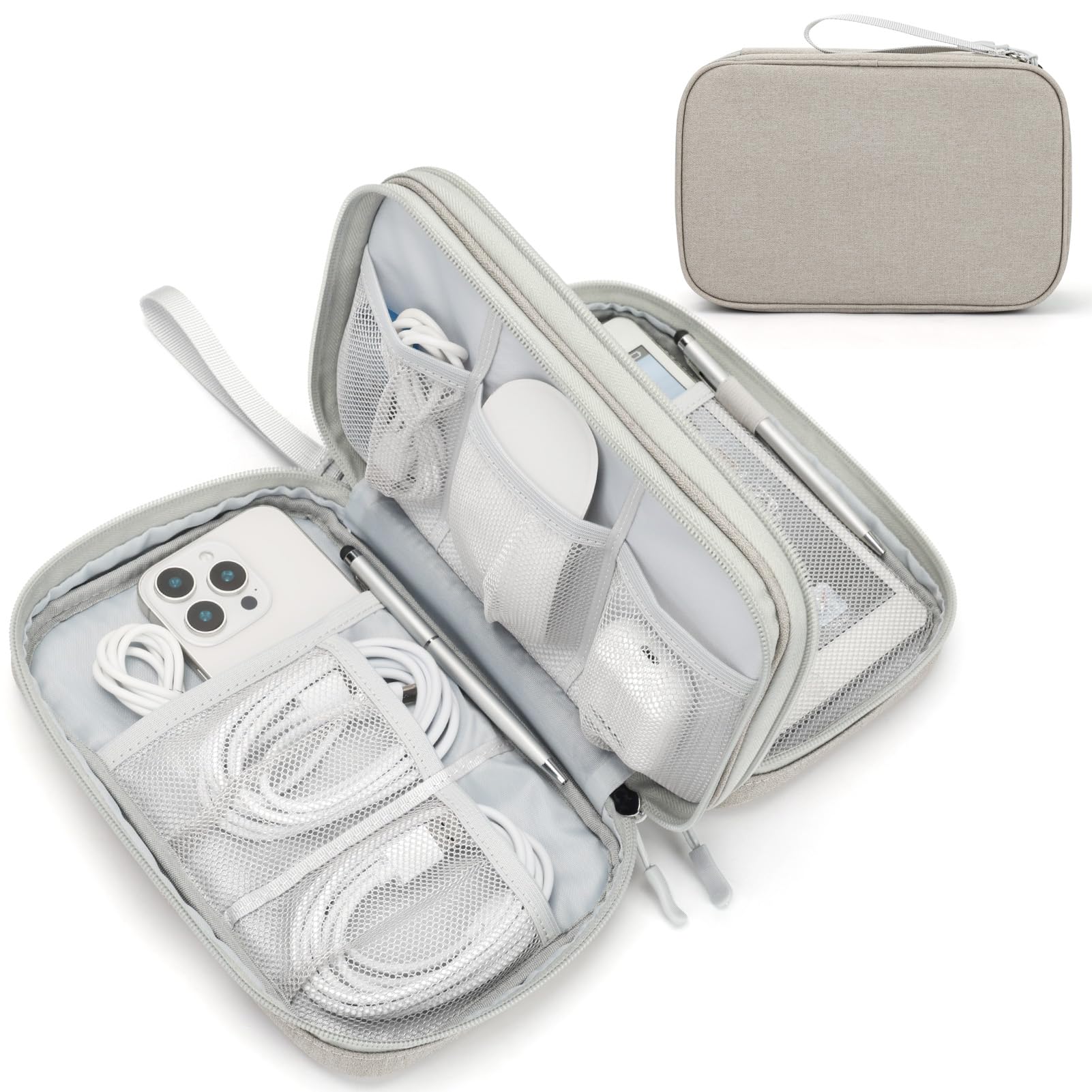 FYY Electronic Organizer, Travel Tech Pouch Bag, Cable Organizer