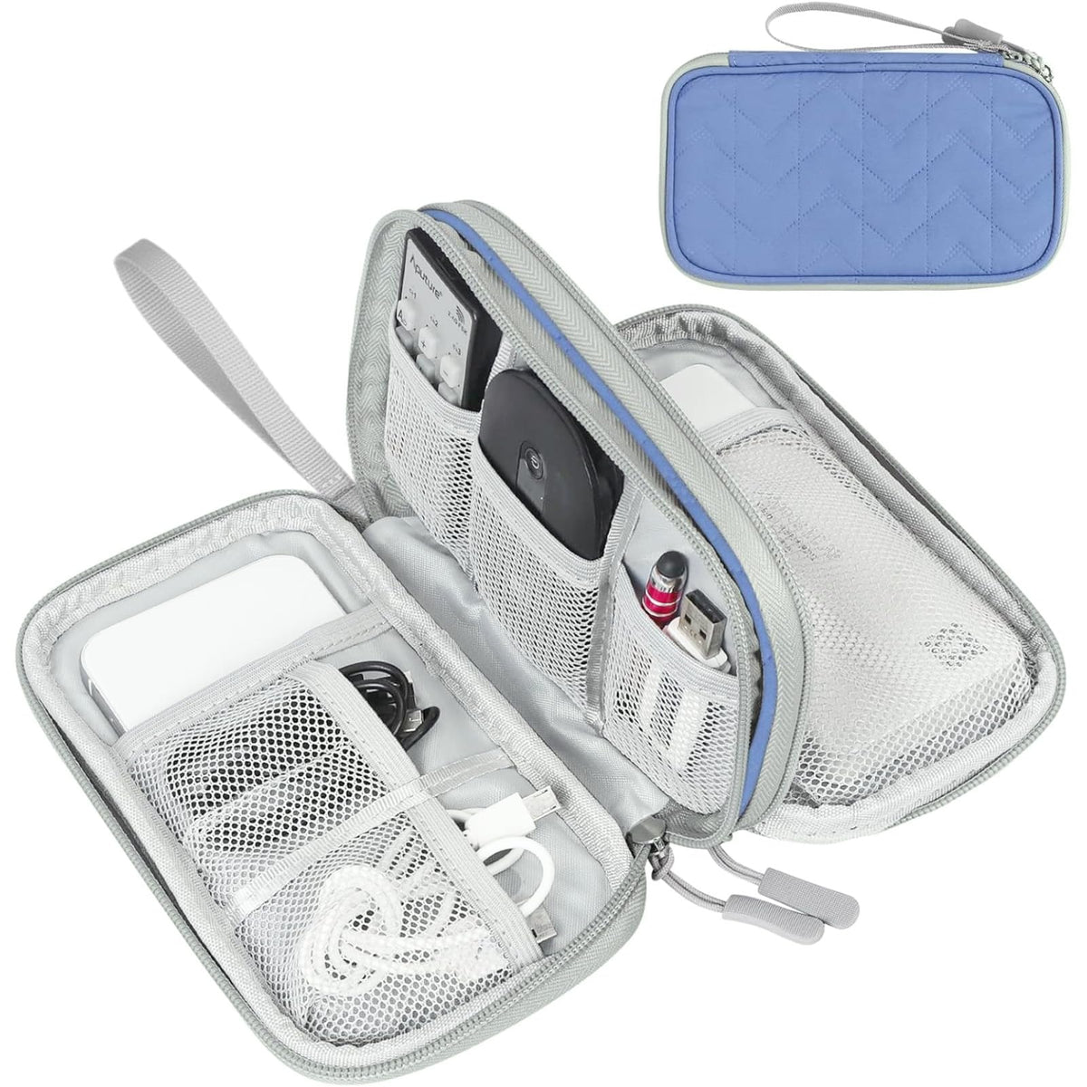 FYY Electronic Organizer, Travel Tech Pouch Bag, Cable Organizer