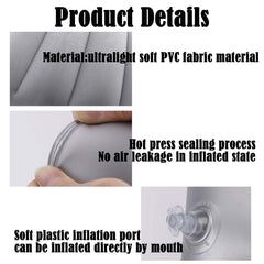4-Pack Ultralight Inflatable Travel Pillows for Camping