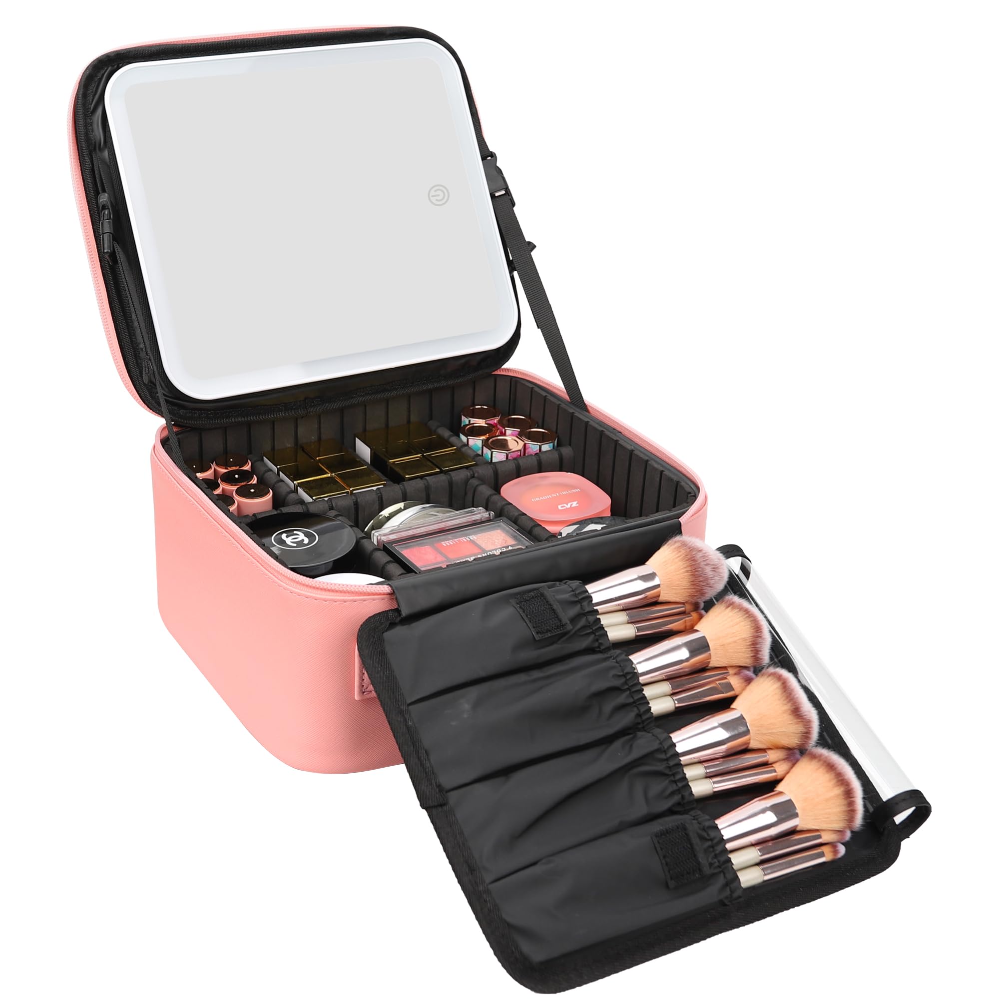 Relavel Makeup Case with Led Mirror