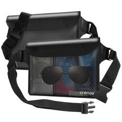 IP68 Waterproof Waist Pouch with Adjustable Travel Strap