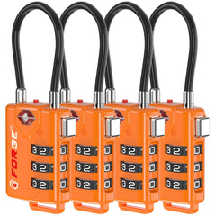 TSA-Approved Resettable Combination Cable Luggage Lock