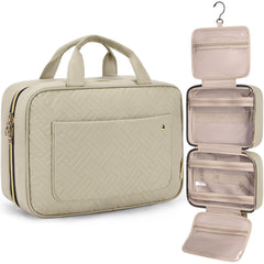 Water-Resistant Hanging Toiletry Bag with Travel Hook