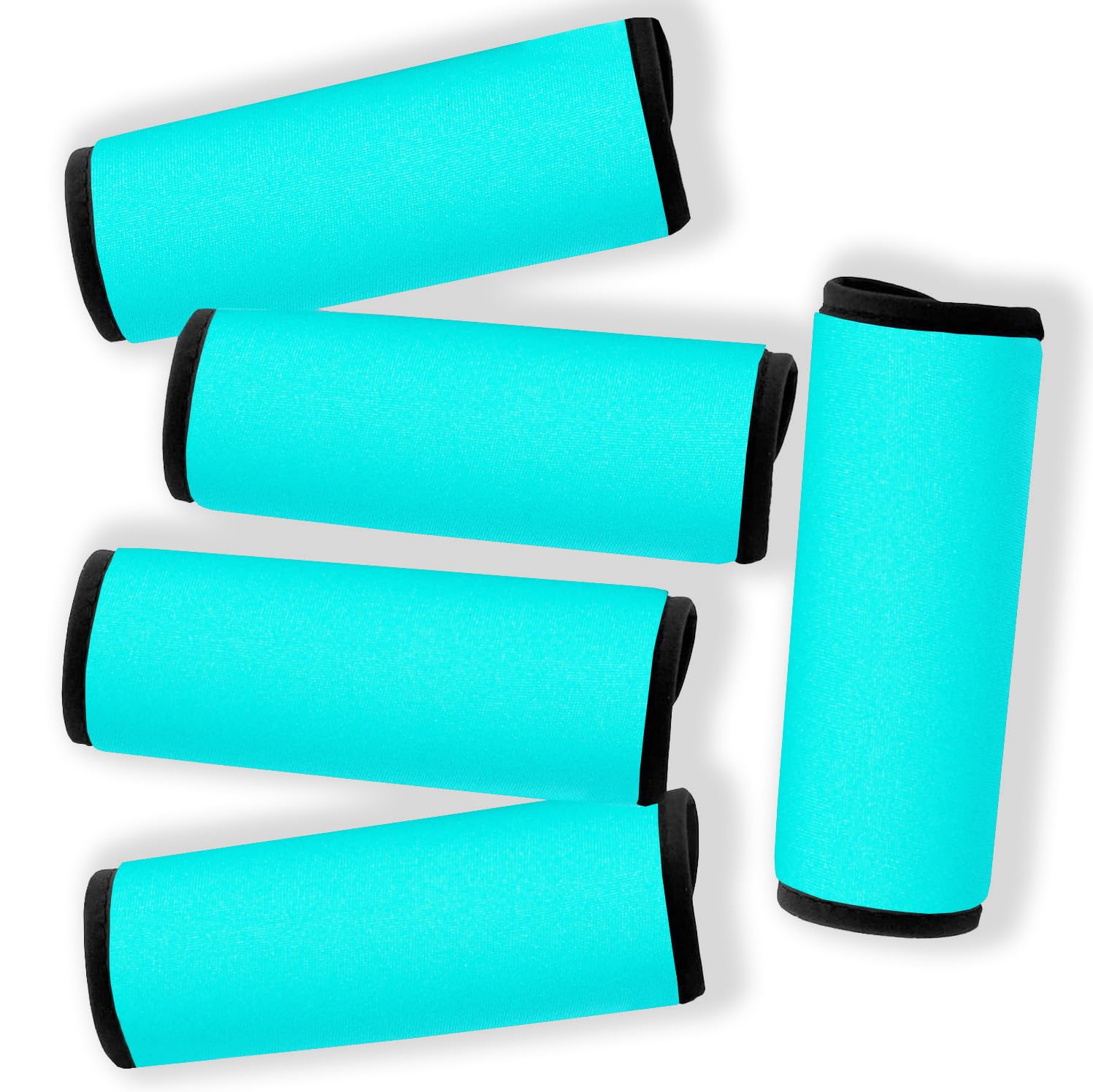 Gowraps Neoprene Luggage Handle Wraps for Traveling Bright Color Luggage Tags|Handle Wraps|Handle Covers