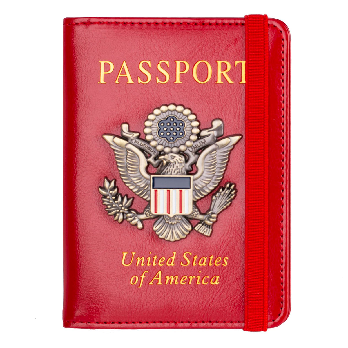 TOURSUIT RFID Blocking Passport Holder, Leather Travel Wallet