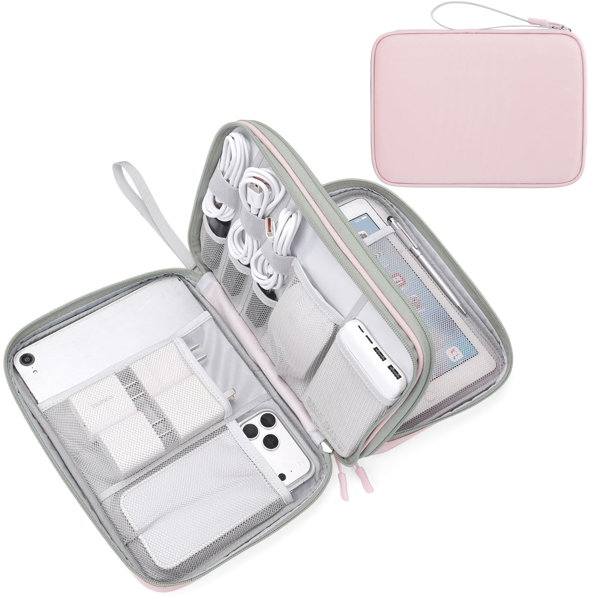 FYY Electronic Organizer, Travel Tech Pouch Bag, Cable Organizer